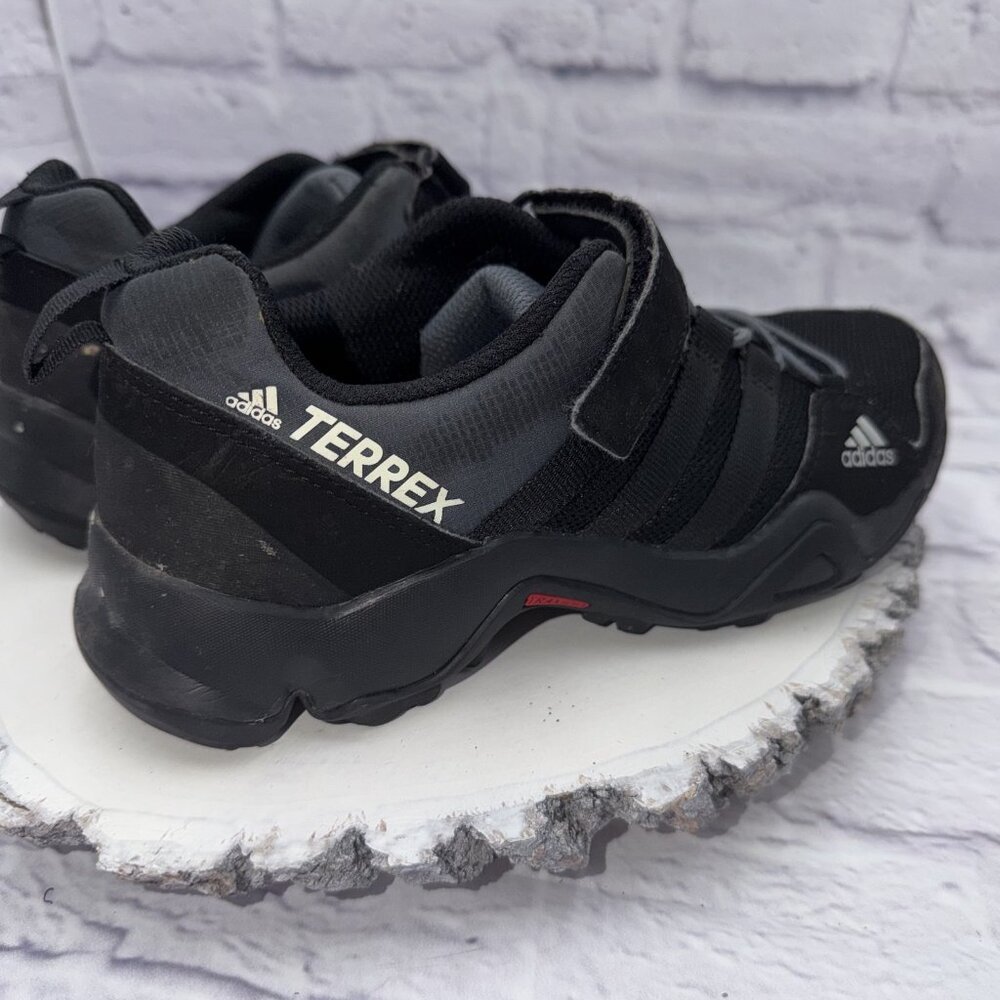 Adidas Terrex AX2R CF K Boys Size 5 Hiking Shoes (BB1930) Black / Gray - Picture 7 of 10